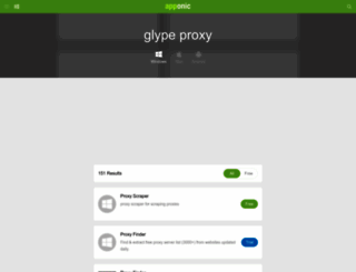 glype-proxy.apponic.com screenshot