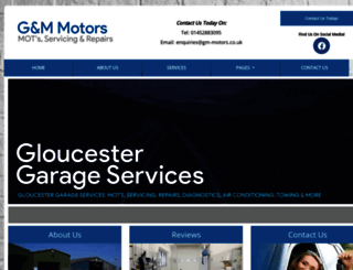 gm-motors.co.uk screenshot