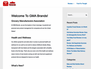 gmabrands.com screenshot