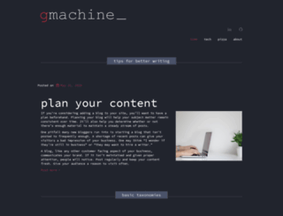 gmachine.net screenshot