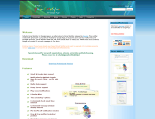 gmailnotifier.net screenshot
