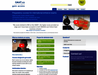 gmat.cz screenshot