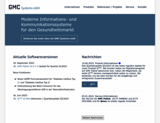 gmc-systems.de screenshot