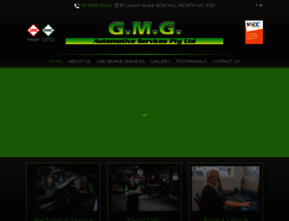 gmgautomotive.com.au screenshot