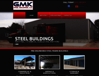 gmksteelbuildings.com screenshot