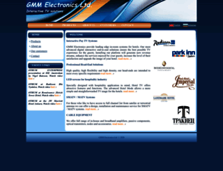 gmmelectronics.com screenshot