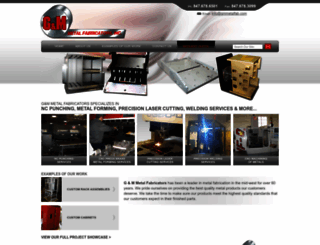gmmetalfab.com screenshot