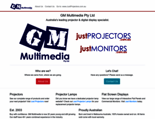 gmmultimedia.com.au screenshot