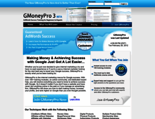 gmoneypro.com screenshot