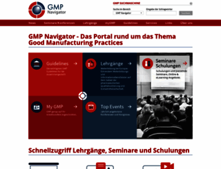 gmp-navigator.com screenshot