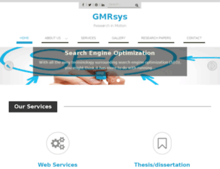 gmrsys.com screenshot