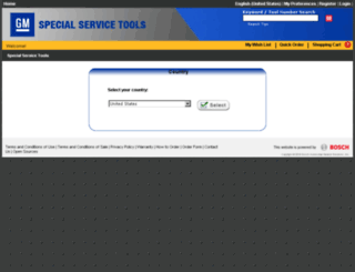 gmtoolsandequipment-qa.service-solutions.com screenshot