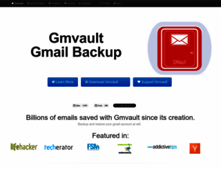 gmvault.org screenshot