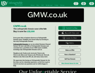 gmw.co.uk screenshot