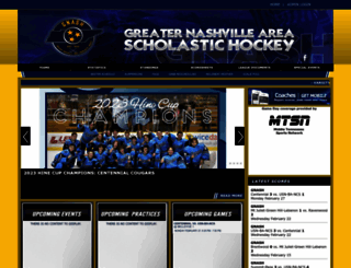 gnashockey.com screenshot