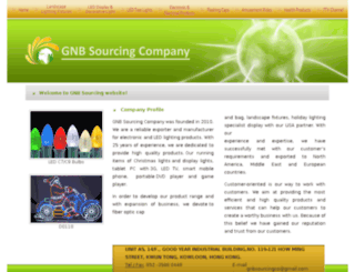 gnbsourcingco.com screenshot