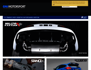 gnjmotorsport.com screenshot