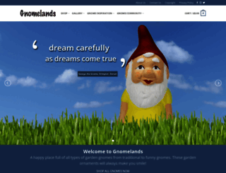 gnomelands.com screenshot