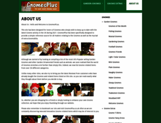 gnomesplus.co.uk screenshot