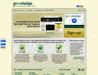 gnowledge.com screenshot