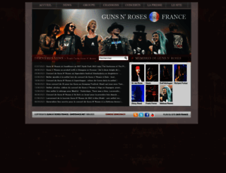 gnrfrance.net screenshot