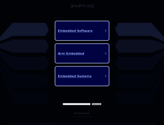 gnuarm.org screenshot