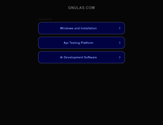 gnulas.com screenshot