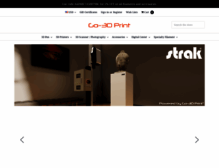 go-3dprint.com screenshot