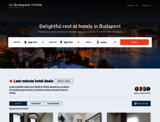 go-budapest-hotels.com screenshot