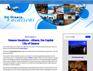 go-greece-vacations.com screenshot