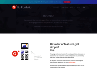 go-portfolio.com screenshot