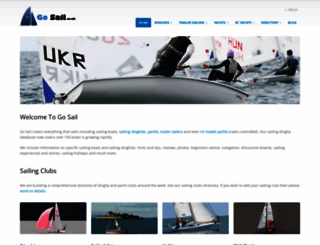 go-sail.co.uk screenshot