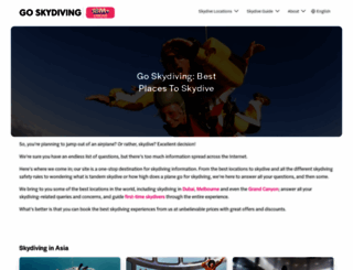 go-skydiving.com screenshot