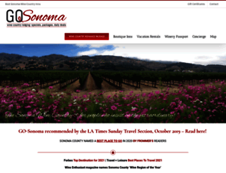 go-sonoma.com screenshot