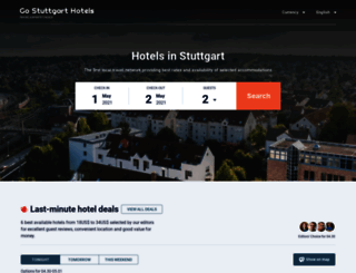 go-stuttgart-hotels.com screenshot