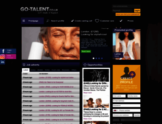 go-talent.co.uk screenshot