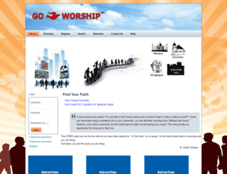 go-worship.com screenshot