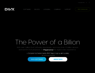go.divx.com screenshot