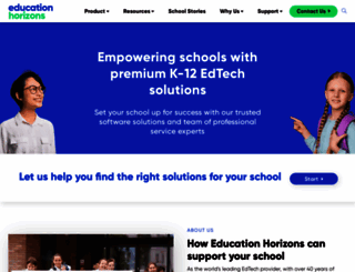 go.educationhorizons.com screenshot