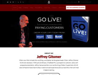 go.gitomer.com screenshot