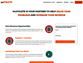 go.imathlete.com screenshot