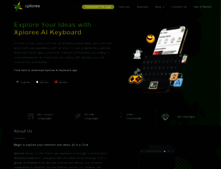go.xploree.com screenshot