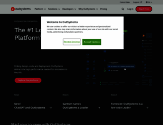 go1.outsystems.com screenshot