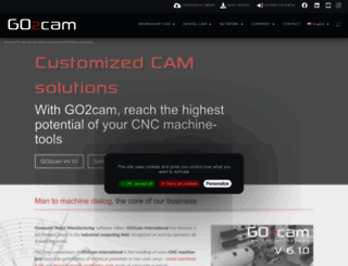 go2cam.net screenshot