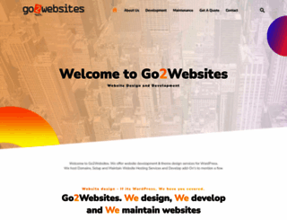 go2websites.co.za screenshot
