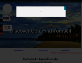 goa-tourism.com screenshot
