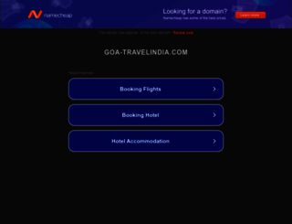 goa-travelindia.com screenshot