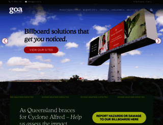 goa.com.au screenshot