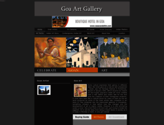 goaartgallery.com screenshot