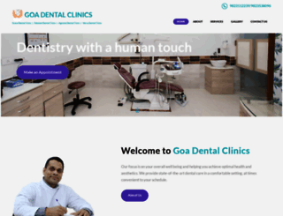 goadentalclinics.com screenshot